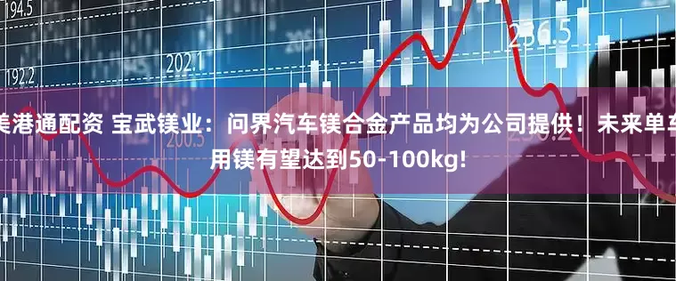 美港通配资 宝武镁业：问界汽车镁合金产品均为公司提供！未来单车用镁有望达到50-100kg!